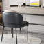 Bureau compact et pratique en bois massif à 2 tiroirs-549146765