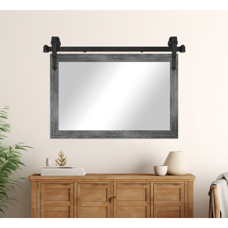 Conner Rea Mirror, 24" x 33", Gray