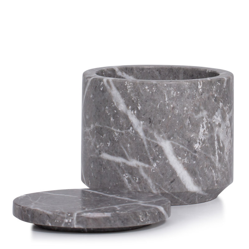 Gris Marble Bathroom Storage Container