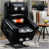 Black Genuine Leather