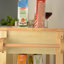 Îlot de cuisine et chariot de cuisine (tabouret non inclus)
