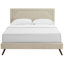 Lit plateforme Ruthie avec pieds évasés ronds par Modway-38411034-38411036