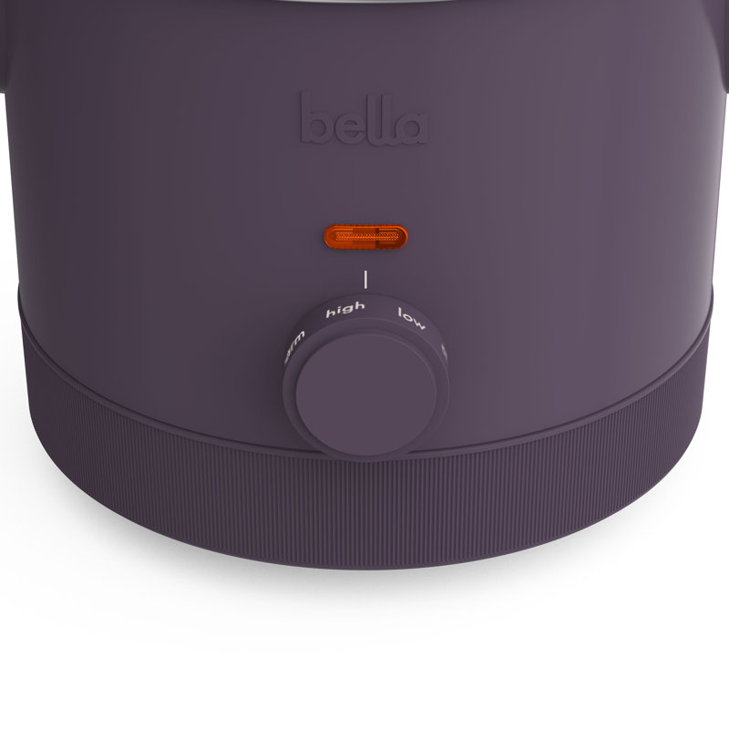 Bella 1.5 QT Slow Cooker, Plum
