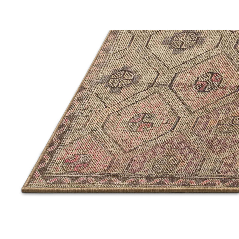 Tapis en vert clair/gris clair contemporain, Rectangle 5 pi x 7 pi