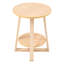 Tray Top Cross Legs End Table