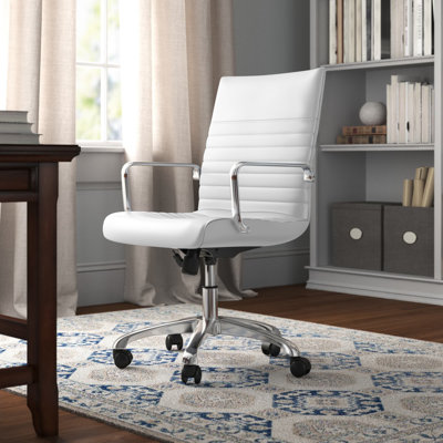 Chaise de bureau en vinyle Ripple