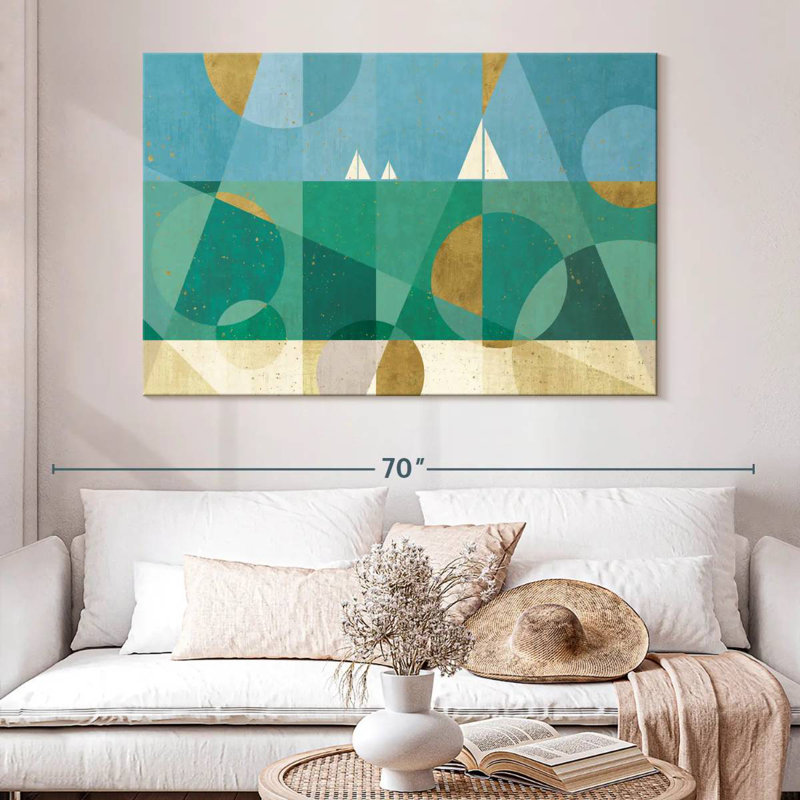 Paysage marin Avery I, H 34 po x l 51 po