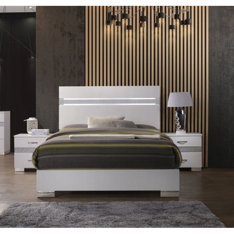 Ensemble de chambre à coucher 3 pièces Naima Ii, Grand