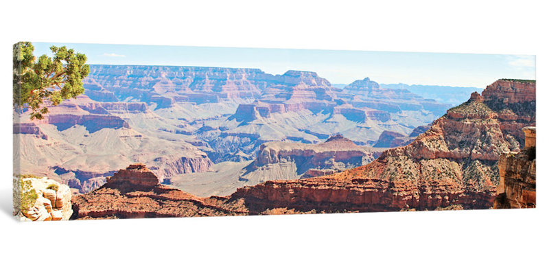 Grand Canyon Panorama II - impression, H 12 po x l 18 po x P 0,75 po