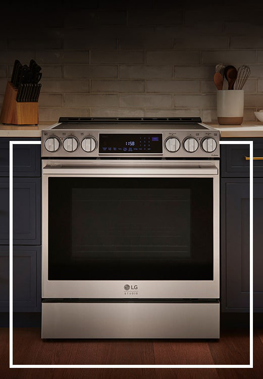 30" 6.3 cu. ft. Smart Slide-in Electric Range with Convection Oven, Stainless Steel