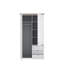Tooele 2 Door Manufactured Wood Wardrobe