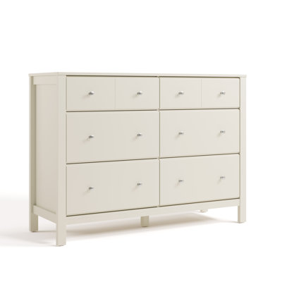 Horizon 6 Drawer Double Dresser