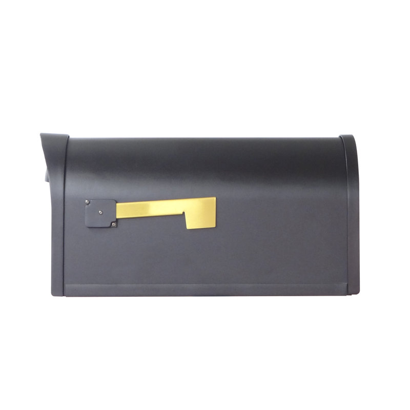 Classic Curbside Mailboxes with Fresno Double Mount Post Included