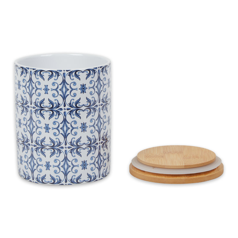 Buckhanon Porcelain China Canister - Set of 3