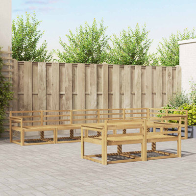 406cm Wide Patio Sectional Set