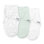 SwaddleMD SwaddleMe par Ingenuity, 100% coton, 0-3 mois, 1,0 TOG, paquet de 3 - Danse des éléphants