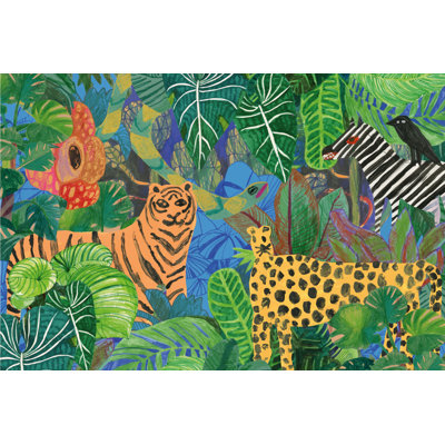 Rivenburg Jungle Plants - Wrapped Canvas Print