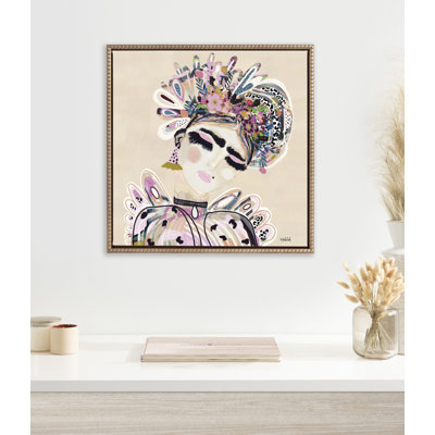 LuLu by Inkheart Designs Framed Canvas Wall Art Print