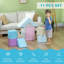 HOMCOM 11-Piece Soft Play Equipment for Toddlers Ages 1-3 Blue