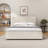 4 Drawers Upholstered Storage Bed-442197158-442197178