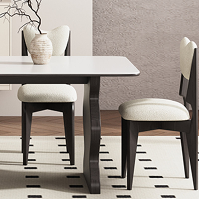 Table de salle à manger en bois massif de style médiéval, H 29,52 po x L 70,86 po x l 35,43 po
