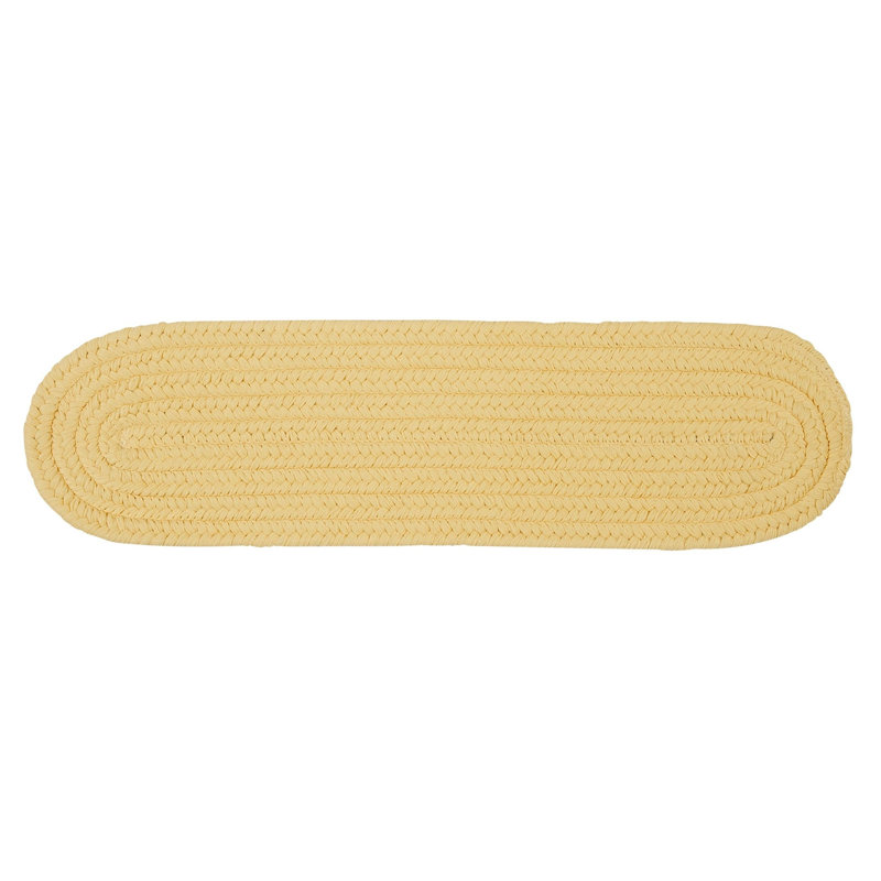 Tapis d'escalier Audryanna, 1, Banane pâle
