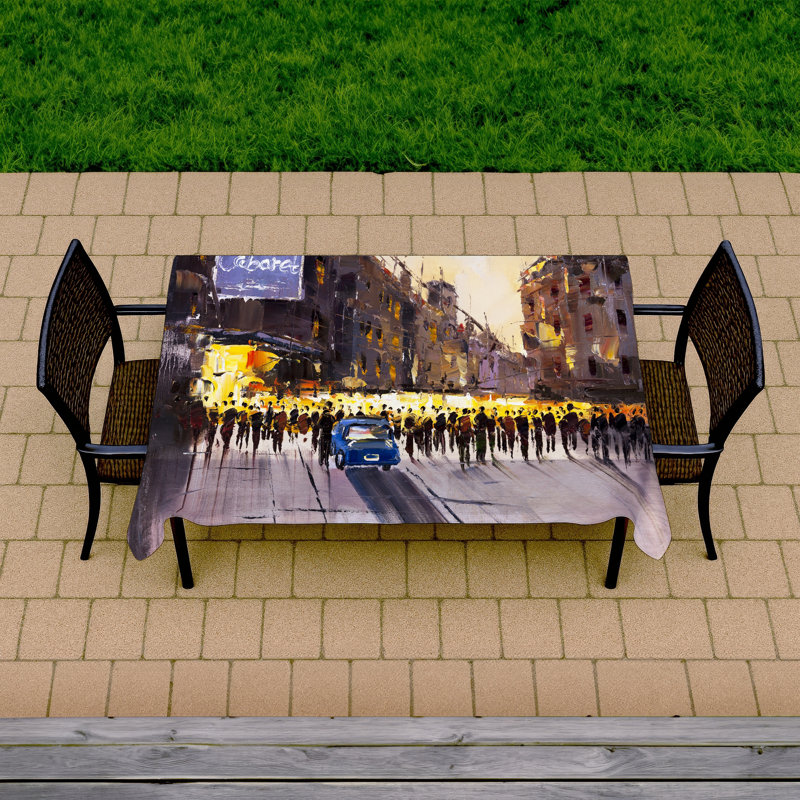 Ready for the Show Tablecloth | Building Blue Street Decor