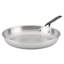 KitchenAid® 5-Ply Clad Stainless Steel Frying Pan, 8.25-Inch, Polished Stainless Steel-2103246890-2103246891