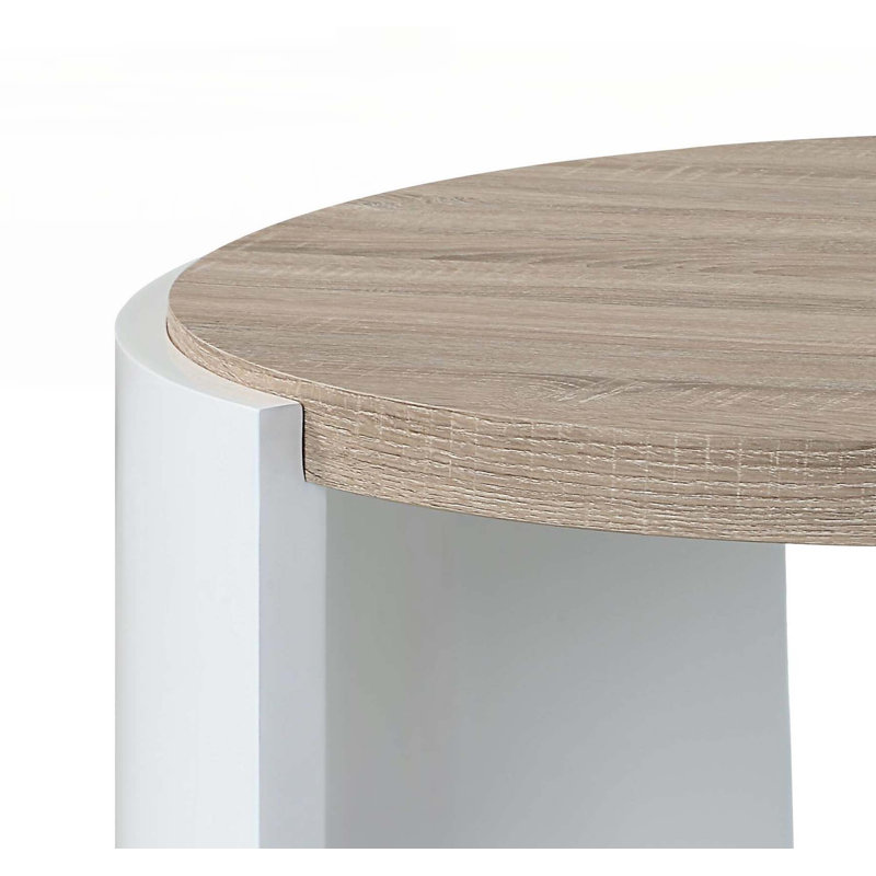 Table basse robuste et élégante avec attrait polyvalent pour le salon