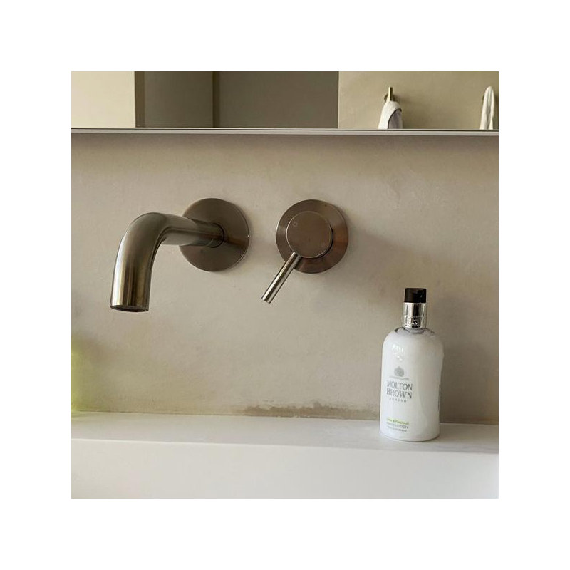 Opera Wall Mounted Optional Single-handle Bathroom Faucet, Brushed  Nickel