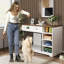 Meuble pour chien de 47 po, grande cage pour chien avec 2 tiroirs et 4 tablettes, cage pour chien robuste en bois