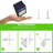 Solar Powered Outdoor Security Area Lights with Motion Sensor