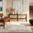 Mylas Genuine Leather Upholstered Bench