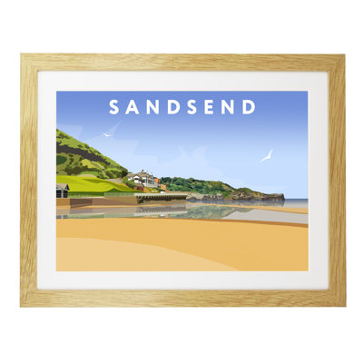 Sandsend 5 by Richard O'Neil - Print