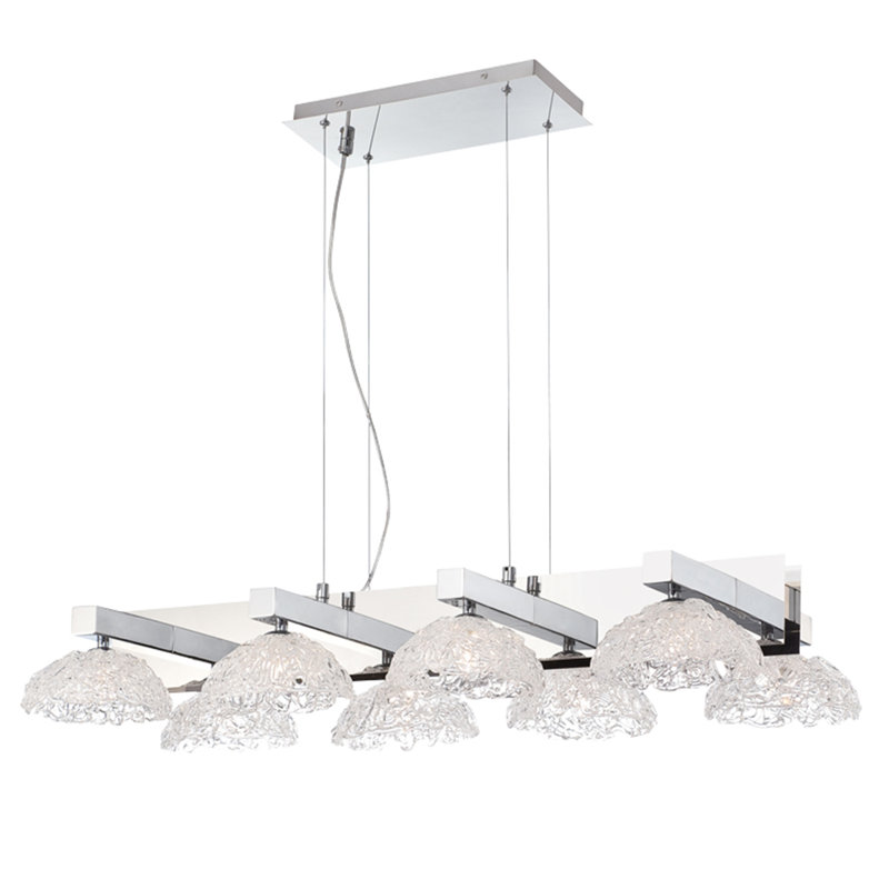 Caramico 8 - Light Chrome Pendant