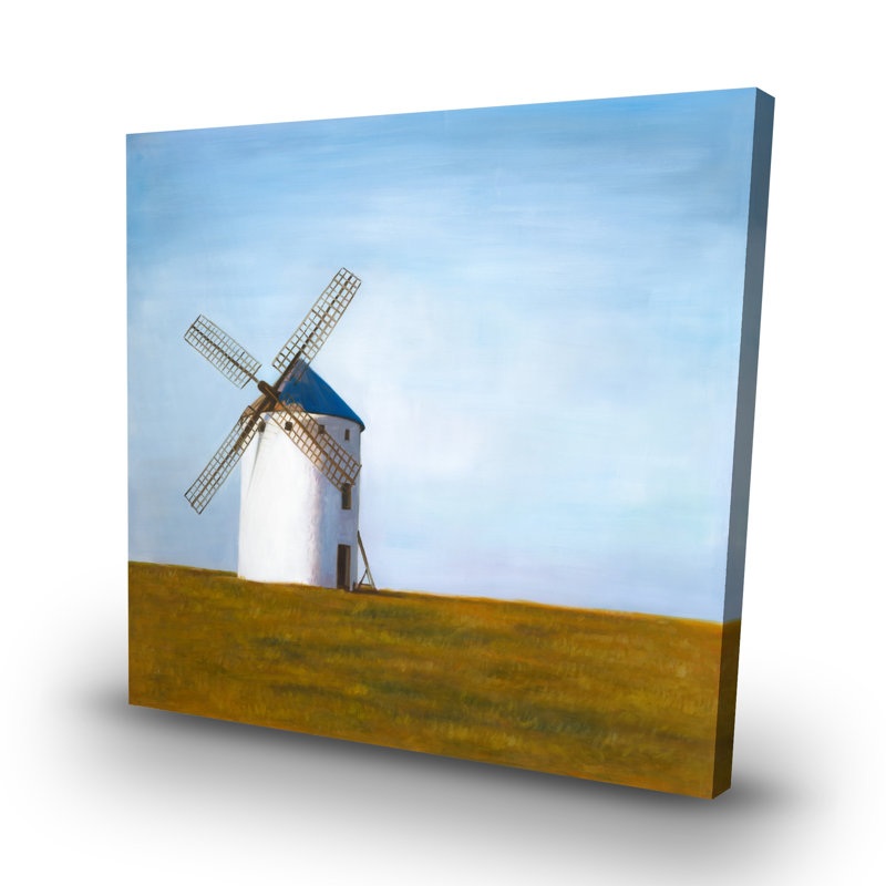 Big windmill - 32"x32" art on canvas