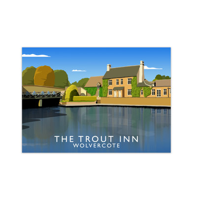 The Trout Inn Wovercote - Print
