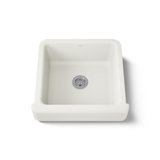 Whitehaven® Self-Trimming 24" L x 22" W Farmhouse Kitchen Sink