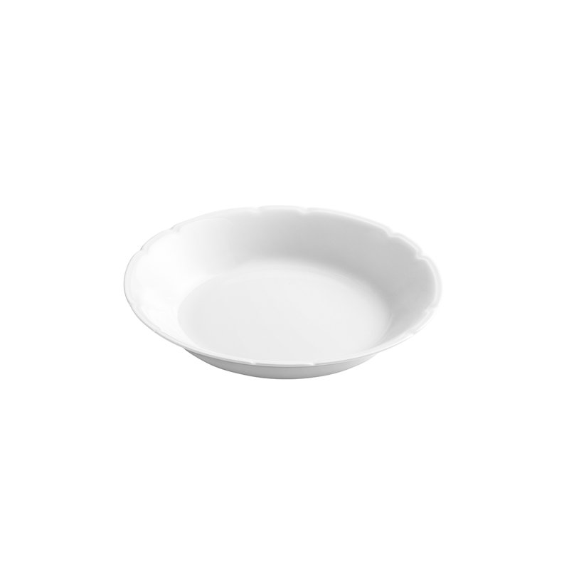 Reminiscence Porcelain Limoges Appetizer Plate, White