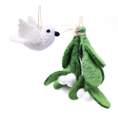 Ensemble de 2 figurines suspendues