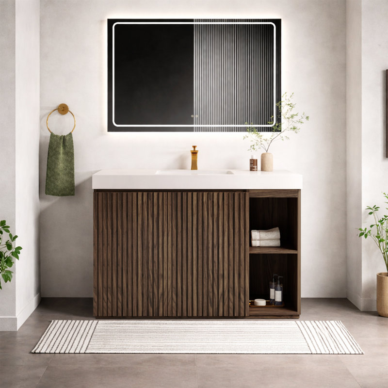 Meuble-lavabo simple 48 po Modern