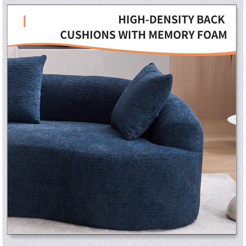 Canapé confortable à quatre places avec éponge de qualité supérieure et coussins élégants pour la maison, parfait pour la détente et le divertissement