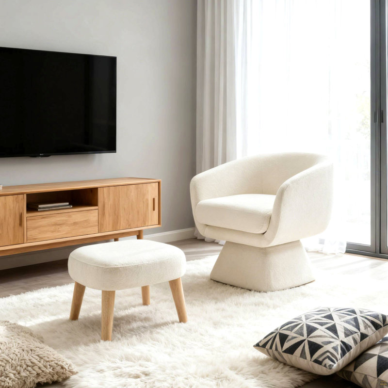 Fauteuil Lazy, Beige