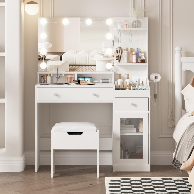 Jonuz Vanity, White