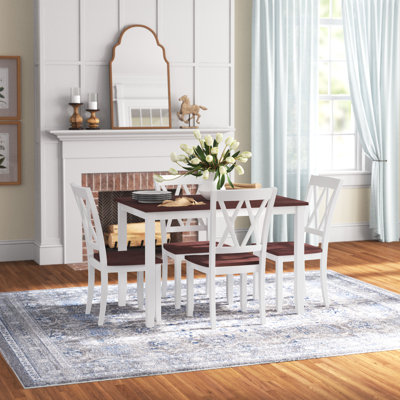 Kirkendall 4 - Person Four Leg Dining Set