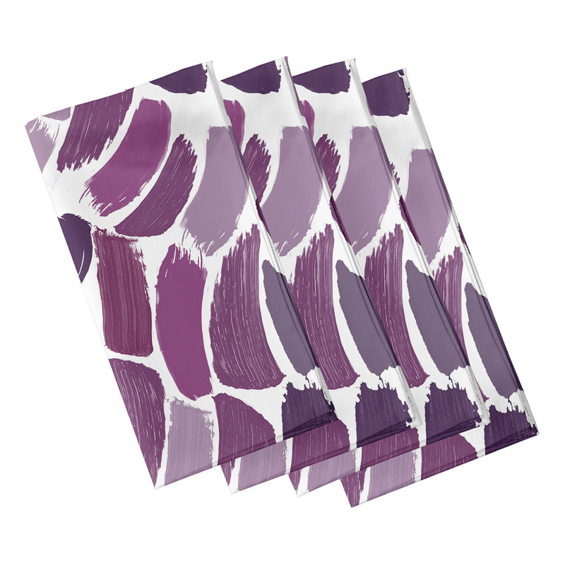 Ensemble de serviettes 4 pièces Alfarata Novelty, Mauve