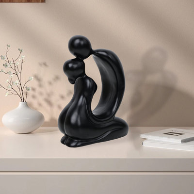 Sculpture moderne moderne avec petit couple