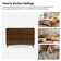 Noah 52'' W  Midcentury 6-Drawer Dresser with Solid Wood Legs and Internal Partitions