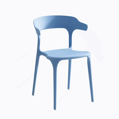 A Set Of 4 Stacked Chairs