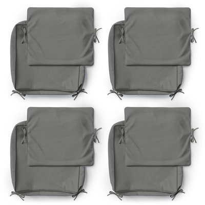 Outdoor Patio Replacement Seat Cushion Cover With Non-Slip Bottom